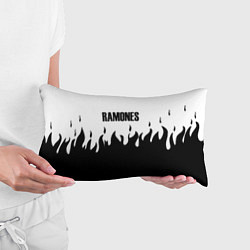 Подушка-антистресс Ramones fire black rock, цвет: 3D-принт — фото 2