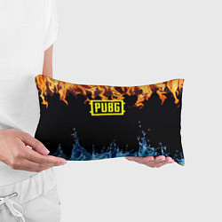 Подушка-антистресс PUBG online битва огня и льда, цвет: 3D-принт — фото 2