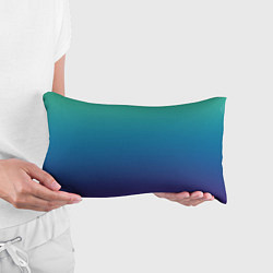 Подушка-антистресс Градиент зелёно-фиолетовый, цвет: 3D-принт — фото 2