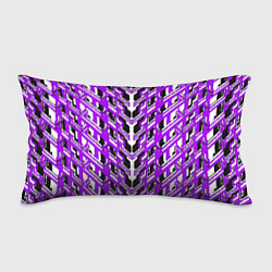 Подушка-антистресс Фиолетовая техно броня, цвет: 3D-принт