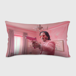 Подушка-антистресс Джон Уик в розовом костюме, цвет: 3D-принт