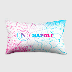 Подушка-антистресс Napoli neon gradient style по-горизонтали, цвет: 3D-принт