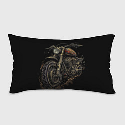 Подушка-антистресс Старый грязный мотоцикл, цвет: 3D-принт
