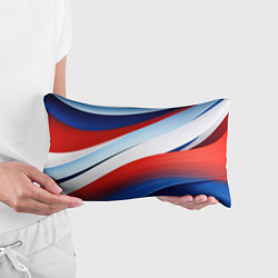 Подушка-антистресс Волнистая абстракция в стиле минимализм, цвет: 3D-принт — фото 2