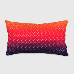 Подушка-антистресс Градиент оранжево-фиолетовый со звёздочками