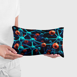 Подушка-антистресс Молекулы под микроскопом, цвет: 3D-принт — фото 2