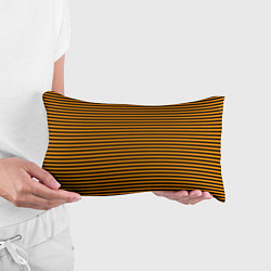 Подушка-антистресс Георгиевская полоса чёрно-жёлтый, цвет: 3D-принт — фото 2