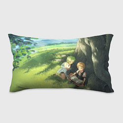 Подушка-антистресс Реинкарнация Безработного Рудеус Сильфиетта, цвет: 3D-принт