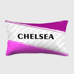 Подушка-антистресс Chelsea pro football по-горизонтали, цвет: 3D-принт