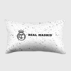 Подушка-антистресс Real Madrid sport на светлом фоне по-горизонтали, цвет: 3D-принт