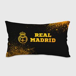 Подушка-антистресс Real Madrid - gold gradient по-горизонтали