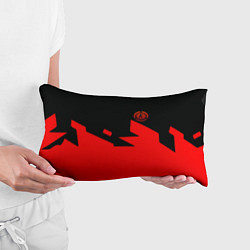 Подушка-антистресс CSGO стильная геометрия красный, цвет: 3D-принт — фото 2
