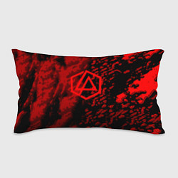 Подушка-антистресс Linkin park red logo, цвет: 3D-принт