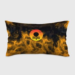 Подушка-антистресс PUBG огненный стиль, цвет: 3D-принт