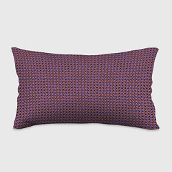 Подушка-антистресс Фиолетово-коричневые волнистые линии, цвет: 3D-принт