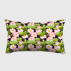 Подушка-антистресс Цветы лотоса узор