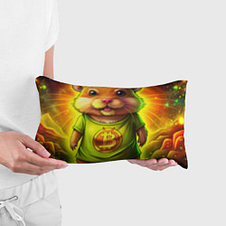 Подушка-антистресс Хомячок и криптоактив, цвет: 3D-принт — фото 2