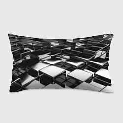 Подушка-антистресс Хромированная абстракция, цвет: 3D-принт