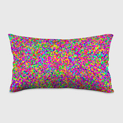 Подушка-антистресс Паттерн разноцветная мелкая мозаика, цвет: 3D-принт