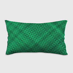 Подушка-антистресс Насыщенный зелёный текстурированный, цвет: 3D-принт