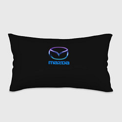 Подушка-антистресс Mazda neon logo, цвет: 3D-принт