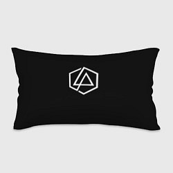 Подушка-антистресс Linkin park logo white, цвет: 3D-принт