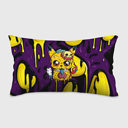 Подушка-антистресс Зомби Пикачу и желтые пятна, цвет: 3D-принт