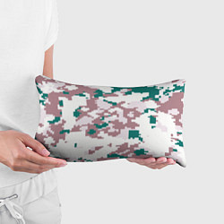 Подушка-антистресс Пиксельный камуфляж европа, цвет: 3D-принт — фото 2