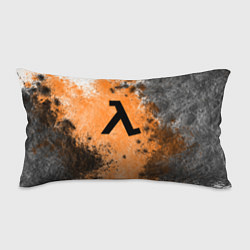 Подушка-антистресс Half life оранжевые краски, цвет: 3D-принт