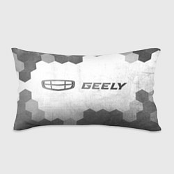 Подушка-антистресс Geely - white gradient по-горизонтали, цвет: 3D-принт