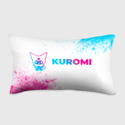 Подушка-антистресс Kuromi neon gradient style по-горизонтали