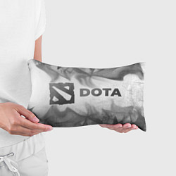 Подушка-антистресс Dota - white gradient по-горизонтали, цвет: 3D-принт — фото 2