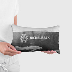 Подушка-антистресс Nickelback - grey gradient по-горизонтали, цвет: 3D-принт — фото 2