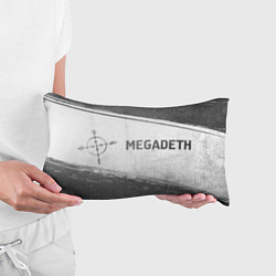 Подушка-антистресс Megadeth - white gradient по-горизонтали, цвет: 3D-принт — фото 2