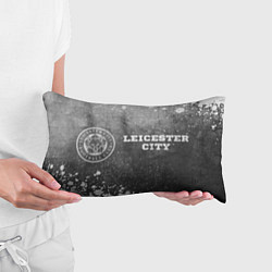 Подушка-антистресс Leicester City - grey gradient по-горизонтали, цвет: 3D-принт — фото 2