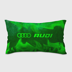 Подушка-антистресс Audi - green gradient по-горизонтали