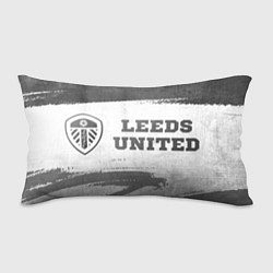 Подушка-антистресс Leeds United - white gradient по-горизонтали