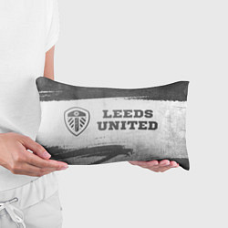 Подушка-антистресс Leeds United - white gradient по-горизонтали, цвет: 3D-принт — фото 2