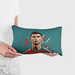 Подушка-антистресс Футболист Рональдо, цвет: 3D-принт — фото 2