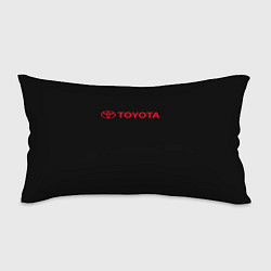 Подушка-антистресс Toyota red logo auto, цвет: 3D-принт