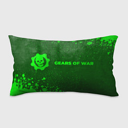 Подушка-антистресс Gears of War - green gradient по-горизонтали