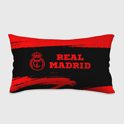 Подушка-антистресс Real Madrid - red gradient по-горизонтали, цвет: 3D-принт