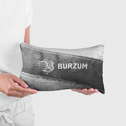 Подушка-антистресс Burzum - grey gradient по-горизонтали, цвет: 3D-принт — фото 2