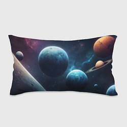 Подушка-антистресс Космос планеты, цвет: 3D-принт