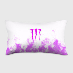 Подушка-антистресс Monster energy neon flame, цвет: 3D-принт