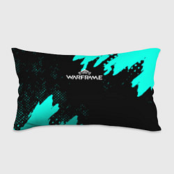 Подушка-антистресс Warframe краски голубые, цвет: 3D-принт