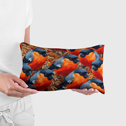 Подушка-антистресс Снегири, цвет: 3D-принт — фото 2