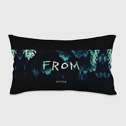 Подушка-антистресс Извне на фоне леса, цвет: 3D-принт