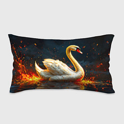 Подушка-антистресс Лебедь в огне