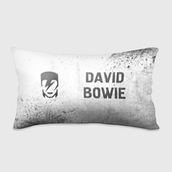 Подушка-антистресс David Bowie - white gradient по-горизонтали, цвет: 3D-принт